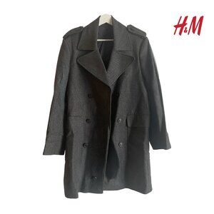 Vintage item - H&M retro military-style double-breasted coat